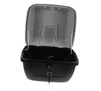 FELTECHELECTR Boîte Queue Moto Capacité Spacieuse avec Serrure Coffre Arrière Multifonction Compatible Motos et Scooters Rangement Robuste et Facile à Installer Coffre de Transport pour Outils
