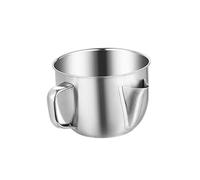 FELTECHELECTR Bol à Graisse Acier Inoxydable Séparateur Huile Et Filtre à Soupes Récipient De Stockage Pour Maison Et Restaurant Avec Poignée Pour Usage Pratique