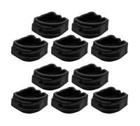 FELTECHELECTR Bol d'eau Design Anti-Noyade et Gain de Place 10pcs Miniature en Résine Noire pour Mygales pour Terrarium et Habitat de Jeunes Araignées