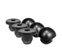 FELTECHELECTR Bouchons D'huile en Caoutchouc Lot de 6 Pièces pour Cric Hydraulique Forme Tête Plate et Ronde, Compact et Anti-fuite pour Voiture et Cric de Levage