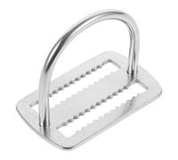 FELTECHELECTR Boucle Ceinture Anneau Acier Inoxydable, Résistante la Rouille Surface Lisse, pour Plongée et Accessoires de Pêche