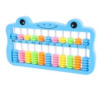 FELTECHELECTR Boulier Arithmétique en Plastique à 7 Perles Colorées, Outil Pédagogique pour Garçon et Filles, Abaque Chinois Léger et Portable, Éducatif de Comptage pour École et Apprentissage