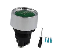 FELTECHELECTR Bouton Poussoir Allumage Voiture LED Étanche avec Réinitialisation Automatique Démarrage Moteur Rapide et Installation Facile