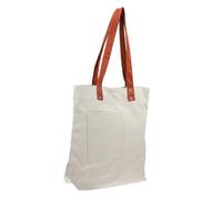 FELTECHELECTR Cabas Shopping Réutilisable Toile Écologique Capacité de Rangement Polyvalent pour Courses Plage Voyage et Bureau Tote Bag et
