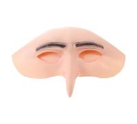FELTECHELECTR Calotte de Cuir Chevelu Beige en Latex Réutilisable pour Spectacles et Fêtes Costumées Aspect Naturel du Cuir Chevelu, Taille 28x21x14 Cm