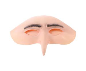 FELTECHELECTR Calotte de Cuir Chevelu Beige en Latex Réutilisable pour Spectacles et Fêtes Costumées Aspect Naturel du Cuir Chevelu, Taille 28x21x14 Cm