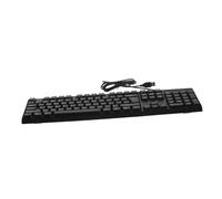 FELTECHELECTR Clavier USB Filaire Ergonomique pour Pc Et Ordinateur Portable Clavier De Bureau Silencieux Et Lumineux pour Travail Gaming