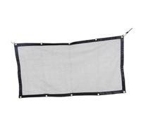 FELTECHELECTR Clôture Grillagée de Protection pour Animaux de Compagnie en Voiture, Filet de Séparation Noir 115x60 Cm, Maille de Sécurité pour Coffre et Bagages