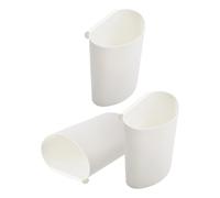 FELTECHELECTR Conteneur de Chariot en PP, Lot de 3 paniers Suspendus, Structure Simple et compacte, Parfait pour Organisation et Recyclage en Espace de Travail ou Salon