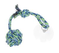 FELTECHELECTR Corde à Tirer pour Chien avec Ventouse - Jouet de tir à la Corde Indestructible pour Les Chiens Qui Aiment mâcher - Interactive pour Tirer, mâcher et Faire Ses Dents