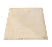 FELTECHELECTR Couverture Anti-feu en Fibre de Verre 30 X 30 Cm Tapis Ignifuge Résistant Haute Température pour Camping et Soudage, Protection Thermique Extérieure pour Barbecue, Feu de Camp
