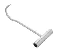 FELTECHELECTR Crochet de Levage Robuste en Fer 6200-30 pour Plaque D'égout, Outil Industriel à Longue Tige, Crochet en T pour Regard D'égout, pour Manutention et Levage Professionnel, Usage