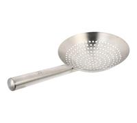 FELTECHELECTR Cuillère Écumoire Inox Épaissie avec Filtre Maille Fine pour Friture et Pâtes Poignée Ergonomique Résistante Chaleur Passoire Multifonction Cuisine Familiale et Professionnelle