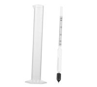 FELTECHELECTR Densimètre de Cuisine Professionnel avec Éprouvette Graduée pour Mesure Précise Densité de Pâtes et Pâtons Instrument Pratique pour Usage Domestique