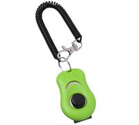 FELTECHELECTR Dispositif avec Sifflet Intégré de Dressage pour Animaux de Compagnie Vert Outil Professionnel en ABS pour Éducation et Dressage pour Entraînement de Chiens et Chats