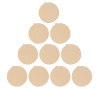FELTECHELECTR Disques Abrasifs Autocollants 150 Mm Grain 180, Lot de 10 Feuilles Rondes pour Ponçage Bois et Métal, Compatibles Ponceuse Orbitale 6 Pouces, Papier Abrasif à Haute Perméabilité