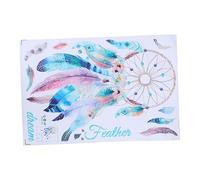 FELTECHELECTR Dream Catcher Décoratif Suspendu Coloré pour Chambre Fille Ado Support Mural Boho pour Murale Chambre Ajoute Festive et Protection des