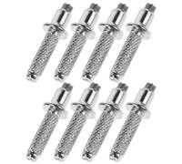 FELTECHELECTR Embouts de Bâtons de Marche en Acier Tungstène 8 Pièces, Pointes Antidérapantes pour Trekking, Haute Résistance, Adaptés aux Surfaces en Briques et Pierres