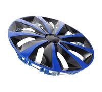 FELTECHELECTR Enjoliveurs de Roue Bleu Tt Protection Moyeu Auto Installation Facile sans Outil Compatibles Voitures et Camions Couverture Décorative Robuste