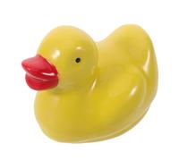 FELTECHELECTR Figurine de Canard Miniature - Canard Flottant réaliste en céramique pour la décoration de bassins, piscines et Aquariums - Figurine Animale Mignonne pour Accessoire de Jardin