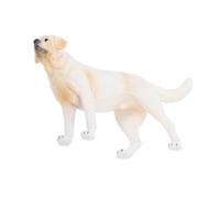 FELTECHELECTR Figurine de Chien Debout Modèle de Chien Saint Plastique Décoration de Bureau pour Garçon Fille Ornement pour Pot de Fleurs et Micro Paysage