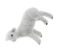 FELTECHELECTR Figurine Mouton Réaliste Décor Jardin et Maison Modèle Animal Matériaux Durables Ornement Photo Prop Polyvalent pour Expo et Bureau