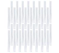 FELTECHELECTR Filet à Fleurs Anti-Rayures Blanc 100 Pièces en Plastique | Plantes en Serrage et Jardin, Serrage Stable sans Se Défaire, Format Pratique pour Protection
