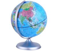 FELTECHELECTR Globe Terrestre Éducatif pour Bureau et Maison Outil Enseignement Scolaire Décoratif avec Base Solide Globe Décoratif Pédagogique pour Garçon Fille et Étudiants