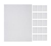 FELTECHELECTR Grille de Réparation Pare-Chocs 16 Pièces en Acier Inoxydable 20 X 15 CM Maille Métallique Soudée Solide pour Restauration Carrosserie Automobile Kit de Réparation Rapide Adapté