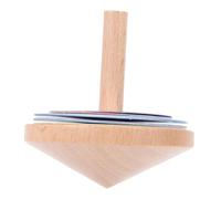 FELTECHELECTR Gyroscope en Bois Jouet pour Garçon Et Filles, Ensemble, Solide Et Léger, Activité Ludique pour Coordination Œil-Main, pour Jeux D'extérieur