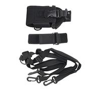FELTECHELECTR Harnais Radio avec Sangle Arrière et Brassard Réglables Étui de Protection Nylon pour Radio Portable Adapté Aux Activités Extérieures et Professionnelles