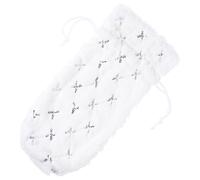 FELTECHELECTR Housse de Bouteille de Vin de Noël en Peluche Rouge Broderie à Sequins Décoration Festive de Table Lavable et Adorable pour Fête et Présent