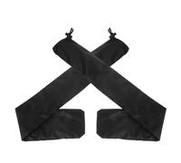 FELTECHELECTR Housses D’Essuie-Glace Imperméables Universelles en Polyester 190T 67X10 CM Noir Protection Pluie Fientes D’Oiseaux et Saleté Lot de 1 Paire pour Voiture SUV et Camion