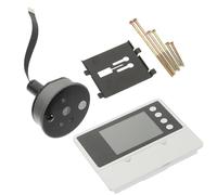 FELTECHELECTR Œillet de Porte Numérique 2,8 Pouces Caméra Grand Angle 120° et Écran Lcd pour Surveillance Nocturne et Sécurité Intérieure