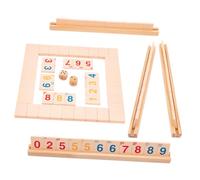 FELTECHELECTR Jeu de Société Bois Shut The Box Jeu de Hasard Interactif pour Adultes et Convivial pour Bar Maison et Camping