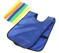 FELTECHELECTR Jeu de Tir à la Queue avec Ceinture Bleue et 5 Bandes d'Entraînement Sensoriel pour Garçon et Filles Activité Sportive d'Extérieur et Jeu de Poursuite pour Maternelle