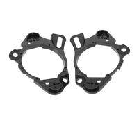 FELTECHELECTR Joint d’étanchéité et entretoises en Plastique Noir pour Haut-Parleur de portière véhicule 2020-2023 - Paire de Supports adaptateurs antivibratoires pour système Audio Automobile