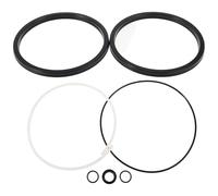 FELTECHELECTR Joints à Étanchéité Machine D'étanchéité pour Pneumatique Vérin Kit Complet et Caoutchouc Noir Résistance Haute Température Pneus pour Réparation