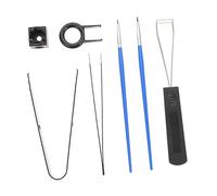 FELTECHELECTR Kit De Clavier Mécanique avec Extracteur De Capuchons De Et Brosse pour Nettoyage Et Réparation