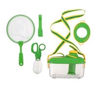 FELTECHELECTR Kit d'Exploration des Insectes pour Garçon et Filles Boîte d'Observation Transparente Loupe et Pince Coffret d'Aventure Éducatif pour Jeux en Extérieur pour Camping et Jardin