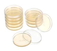 FELTECHELECTR Lot De 10 Boîtes De Petri Pré-coulées De 7 Cm En Plaques D'agar Nutritives Épaisses Pour Microbiologie, Équipements Stem Éducatifs, Pour Expériences Scientifiques En Laboratoire