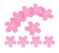 FELTECHELECTR Lot de 10 Breloques Acryliques Roses de Fleur pour Création de Bijoux Diy, Décoration Charmante pour Fêtes et Souvenirs