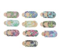 FELTECHELECTR Lot de 10 Caches-Caméra à Motif Floral Protection pour Webcam Ultra-Plate Compatible Ordinateurs Portables Téléphones et Tablettes Adhésif Nano Résistant pour Protection Vie