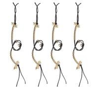 FELTECHELECTR Lot de 2 Compteurs de Prières Tasbih en Laiton, Compteur de Perles Manuel Portable pour Contemplation Bouddhiste, Accessoires de Chant, Bijoux Diy, Outil Compact pour Prière