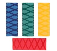 FELTECHELECTR Lot De 4 Poignées De Rechange Pour Couteaux De Chef Et De Boucher Manchons Antidérapants Code Couleur Gaine Thermorétractable