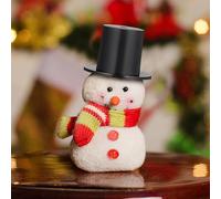 FELTECHELECTR Lot de 50 Mini Chapeaux Noirs en Plastique 23X16 MM Chapeaux Décoratifs pour Poupées Accessoires Multifonctions pour Fêtes de Noël et Loisirs Créatifs