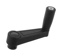 FELTECHELECTR Manivelle Manuelle Robuste à Trou Rond 12 MM Poignée Rotative Ergonomique en Plastique Manivelle de Rechange pour Perceuse à Colonne Établi et Générateur Usage Industriel et