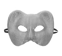 FELTECHELECTR Masque Léopard Réaliste Demi-masque Animal Modélisation Adulte Réutilisable pour Fête Carnaval Scène Cosplay