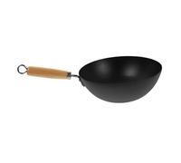 FELTECHELECTR Mini Wok Fonte Japonaise Poêle à pour Cuisine Domestique Ustensile de Cuisine pour Bbq et Sauté Poêle et Facile à Nettoyer Wok pour Cuisinière Électrique