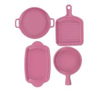 FELTECHELECTR Miniature Dollhouse Kitchen Accessories Set Miniature Plate Steak Dish Models for Dollhouse Play DIY Craft Photography and Decoration